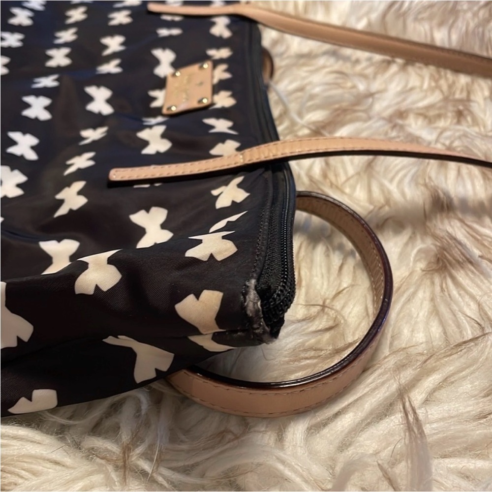 Kate Spade Black and White Bow Tote - Picture 7 of 7